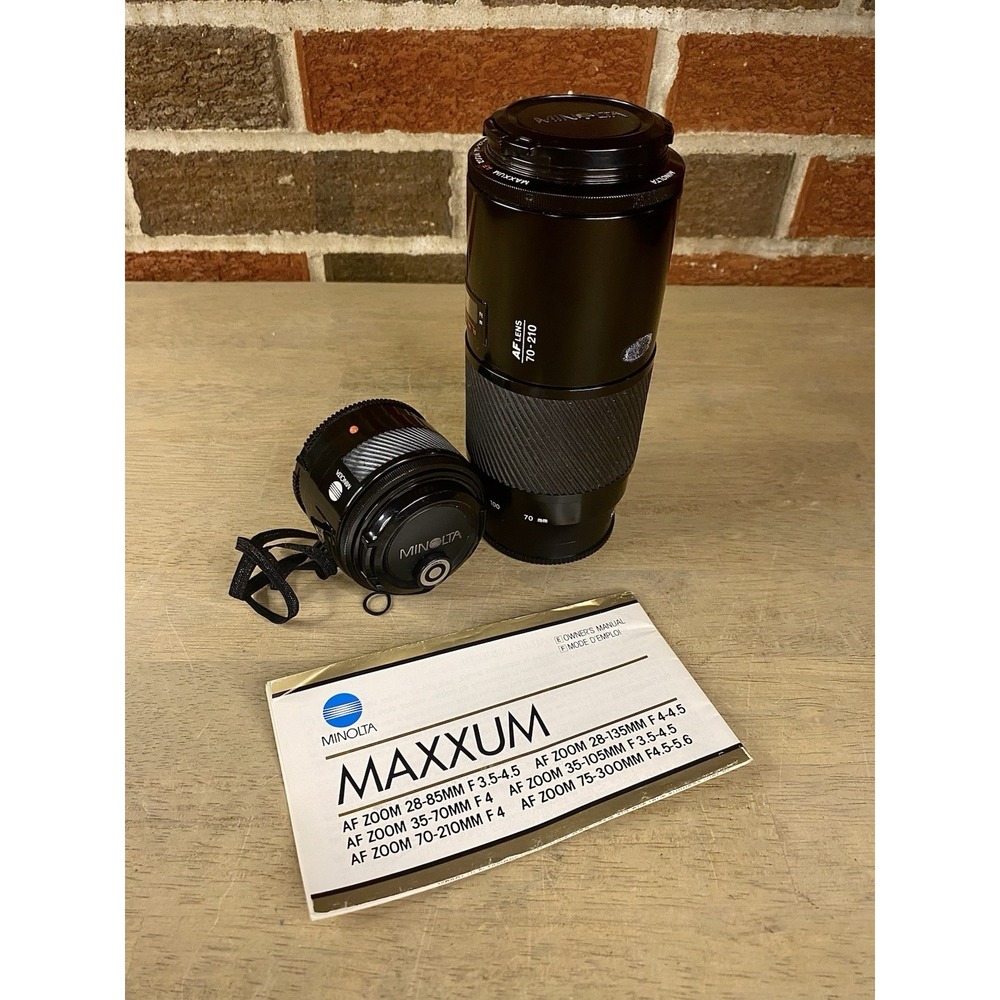 Vintage Minolta Maxxum AF Zoom 70-210mm f/4 Lens For Sony Minolta A